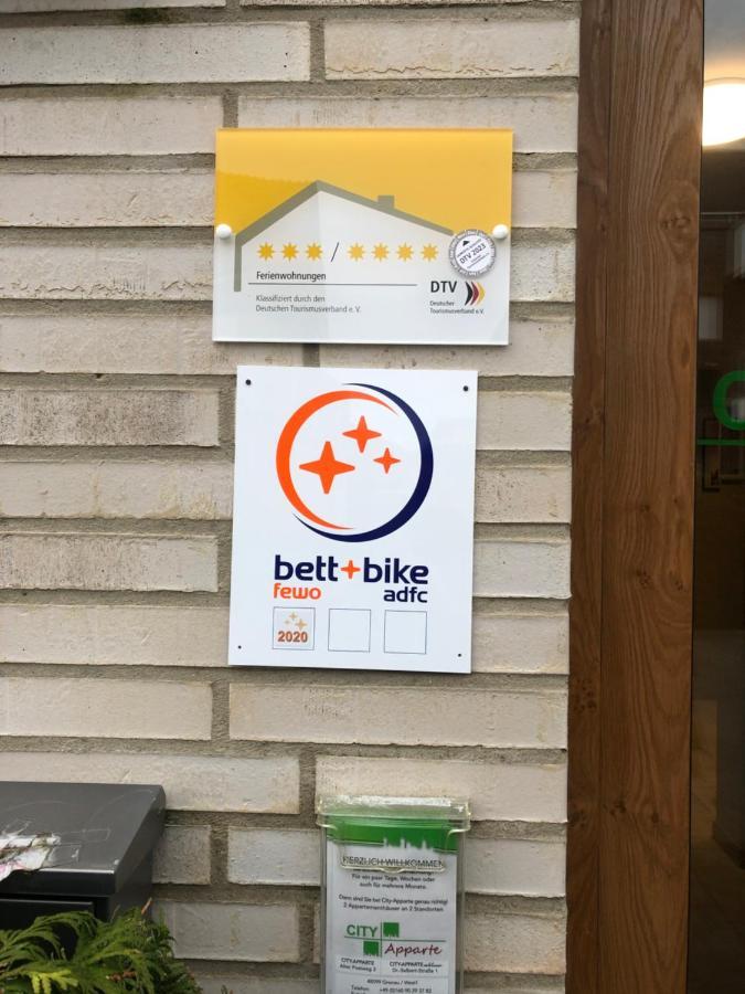 City Apparte Exklusiv - Direkt Am Antonius-Hospital - Stilvoll Wohnen Im Herzen Von Gronau Gronau  Exteriér fotografie